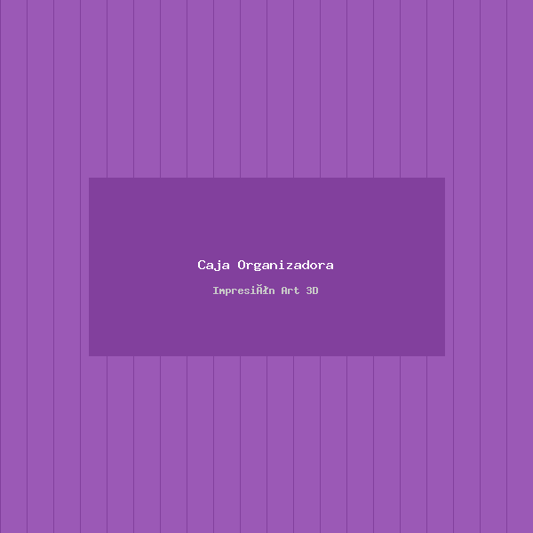 Caja Organizadora